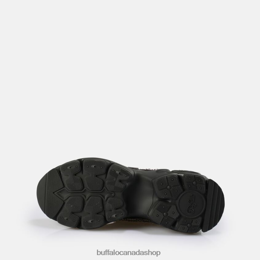 Binary Chain Sneaker Black Buffalo ZL64TZ759 |Sneakers