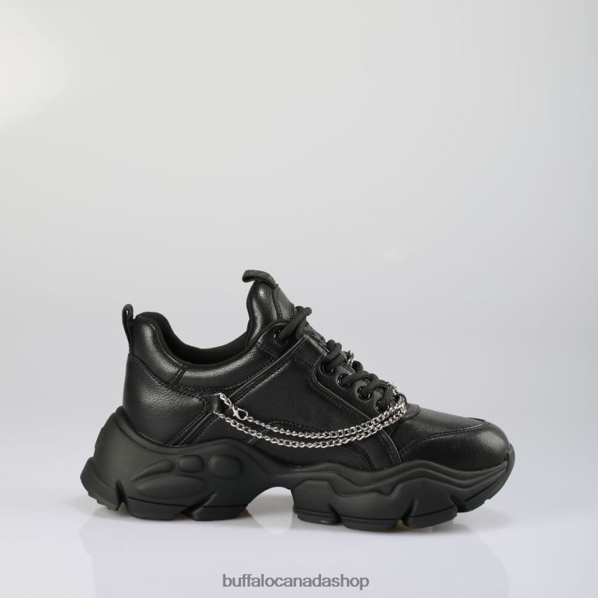 Binary Chain Sneaker Black Buffalo ZL64TZ759 |Sneakers