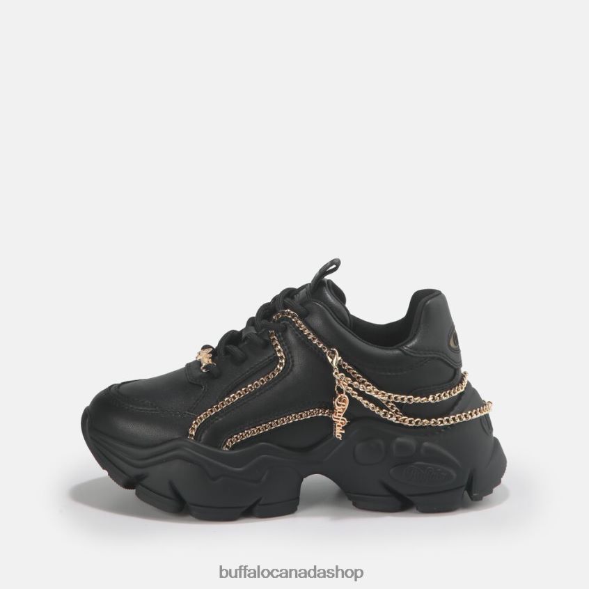 Binary Chain Sneaker Low vegan Black Buffalo ZL64TZ423 |Sneakers