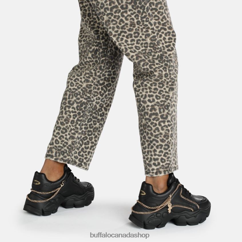 Binary Chain Sneaker Low vegan Black Buffalo ZL64TZ423 |Sneakers