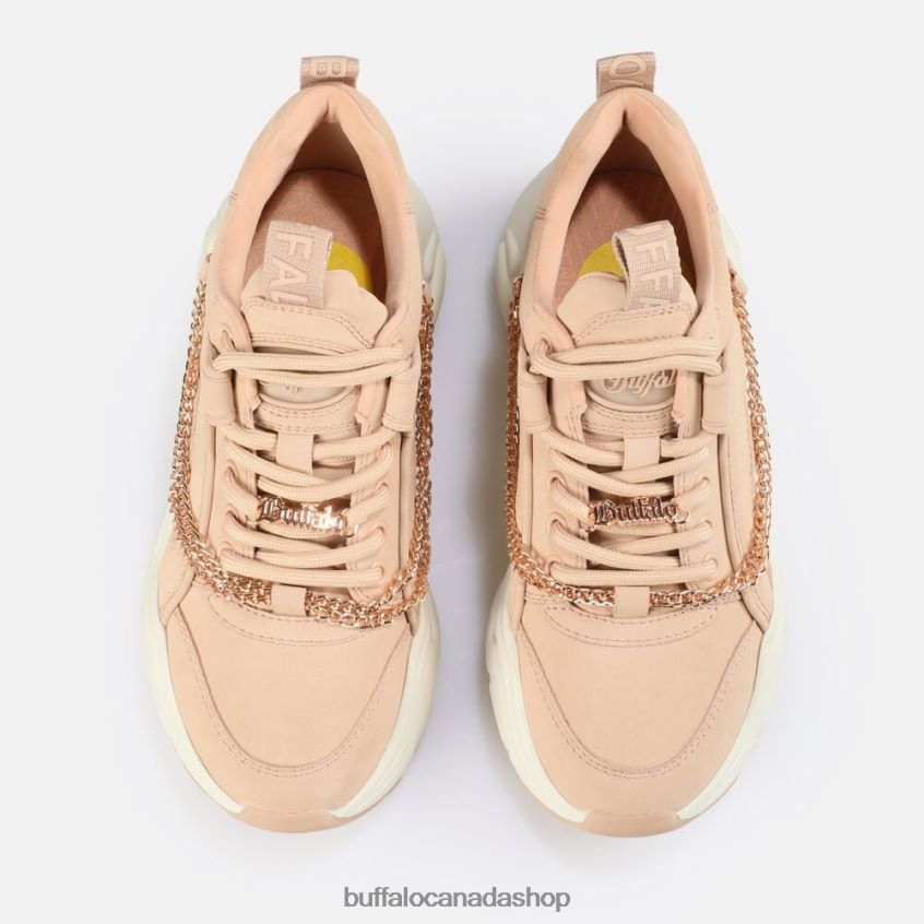 Binary Chain Sneaker Low vegan Pink Buffalo ZL64TZ349 |Sneakers