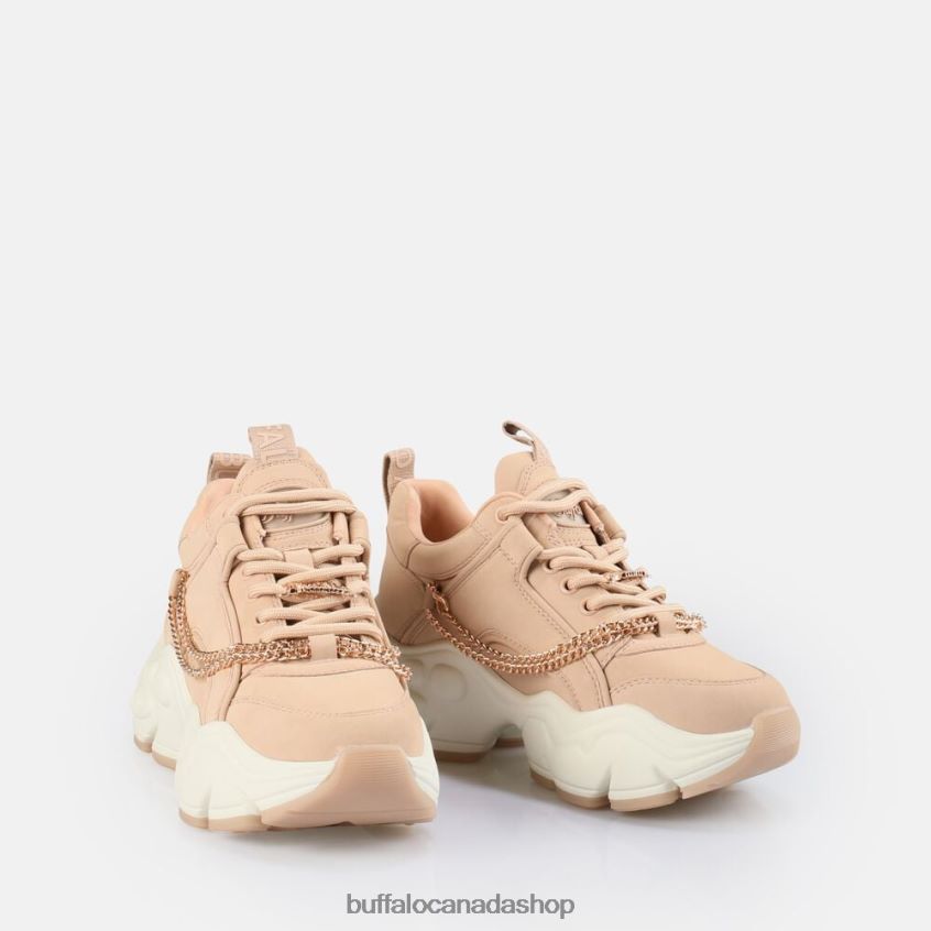 Binary Chain Sneaker Low vegan Pink Buffalo ZL64TZ349 |Sneakers