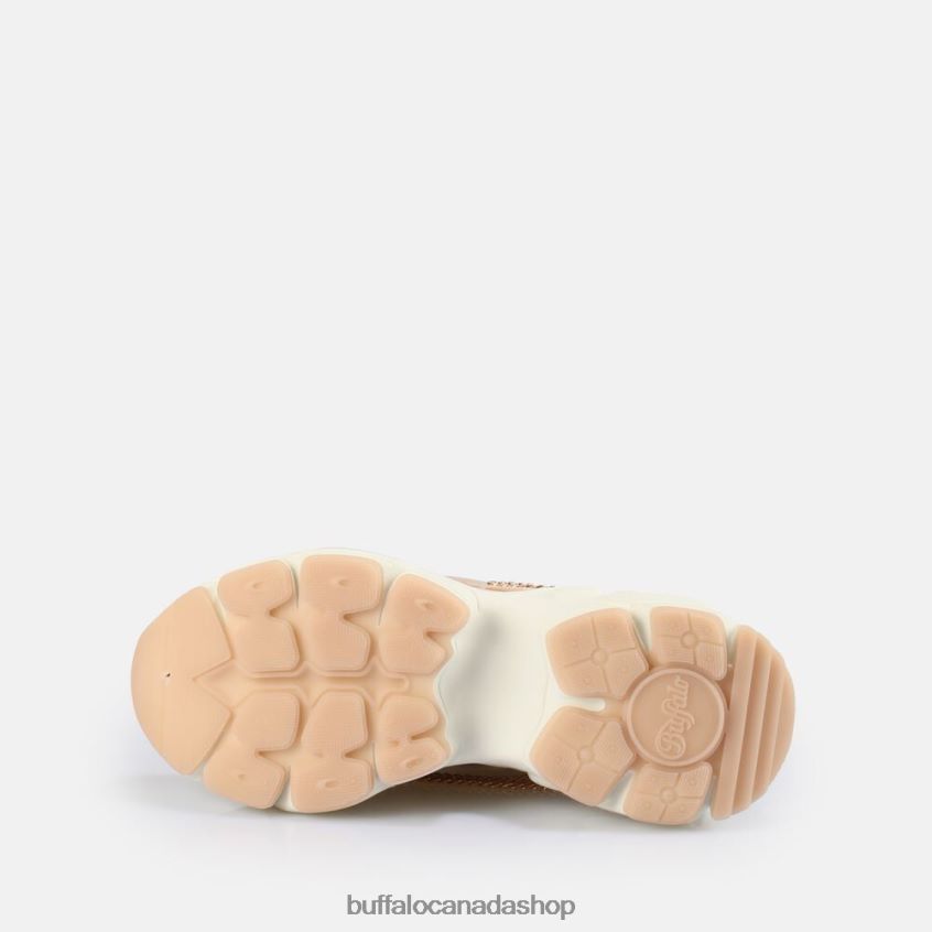 Binary Chain Sneaker Low vegan Pink Buffalo ZL64TZ349 |Sneakers