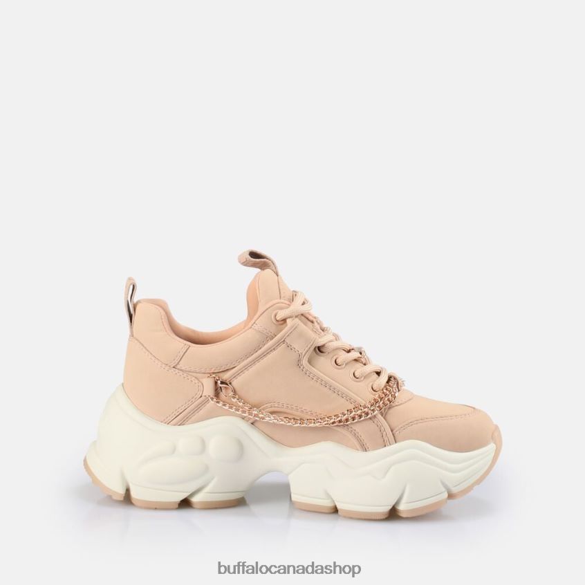 Binary Chain Sneaker Low vegan Pink Buffalo ZL64TZ349 |Sneakers