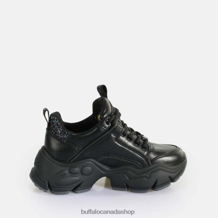 Binary Glam Sneaker Sneaker Low vegan Black Buffalo ZL64TZ421 |Sneakers