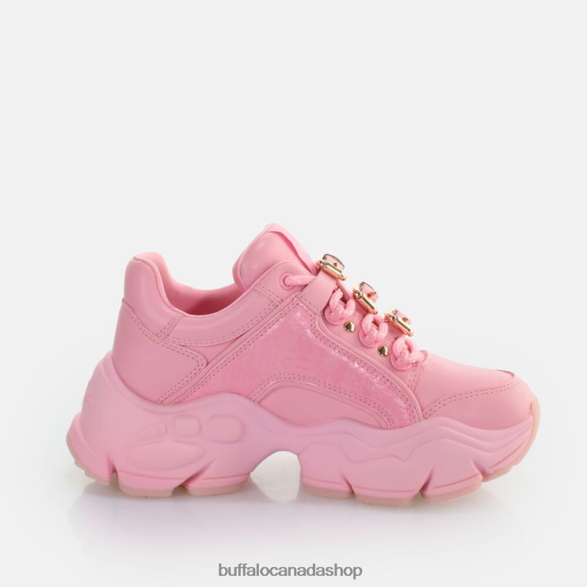 Binary Glam Sneaker vegan Pink Buffalo ZL64TZ323 |Sneakers