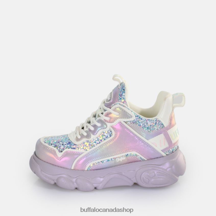 CLD Chai Sneaker Low vegan Silver/Purple Buffalo ZL64TZ65 |Sneakers