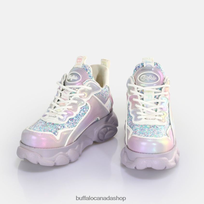 CLD Chai Sneaker Low vegan Silver/Purple Buffalo ZL64TZ65 |Sneakers