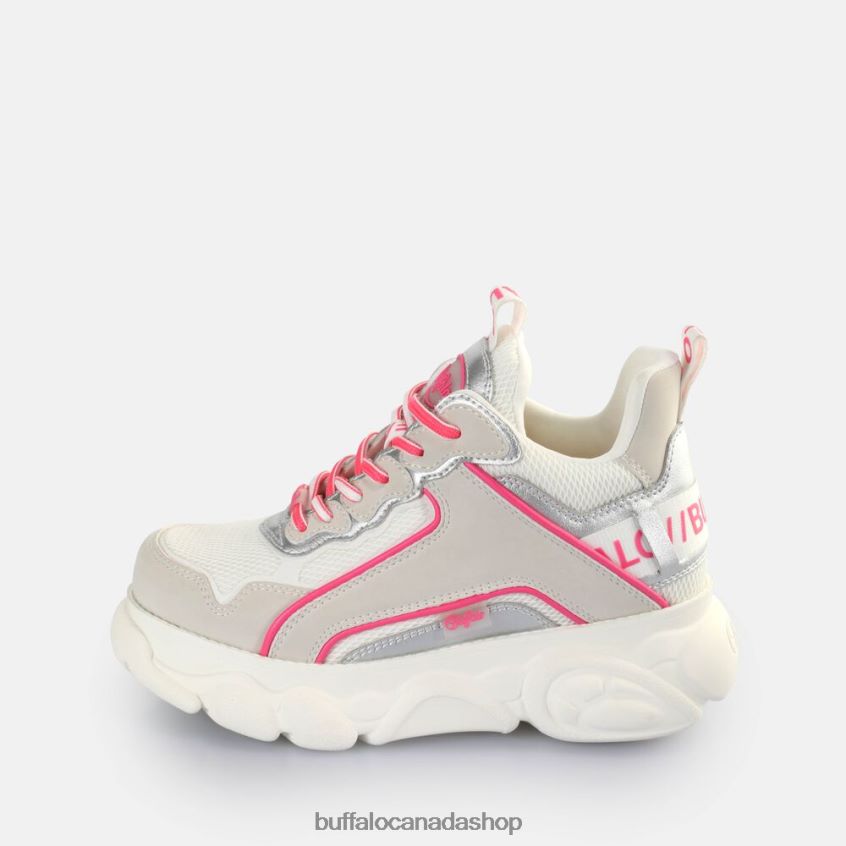 CLD Chai Sneakers Low vegan Grey/Silver/Pink Buffalo ZL64TZ73 |Sneakers