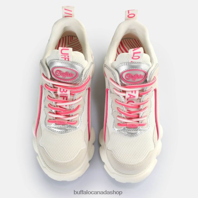 CLD Chai Sneakers Low vegan Grey/Silver/Pink Buffalo ZL64TZ73 |Sneakers