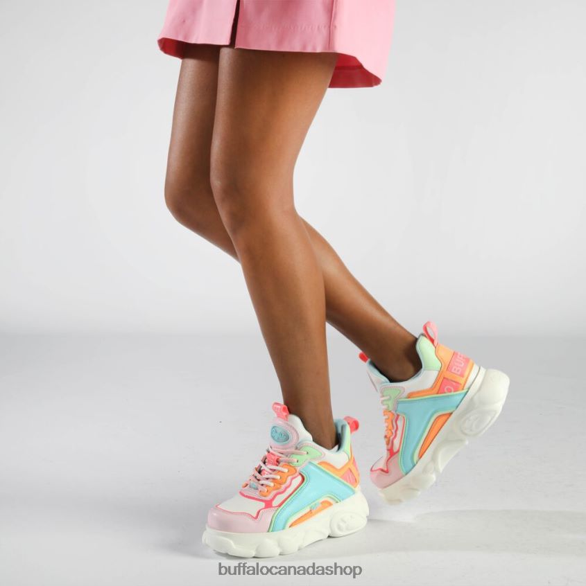 CLD Chai Sneakers Low vegan Neon Multicolour Buffalo ZL64TZ69 |Sneakers