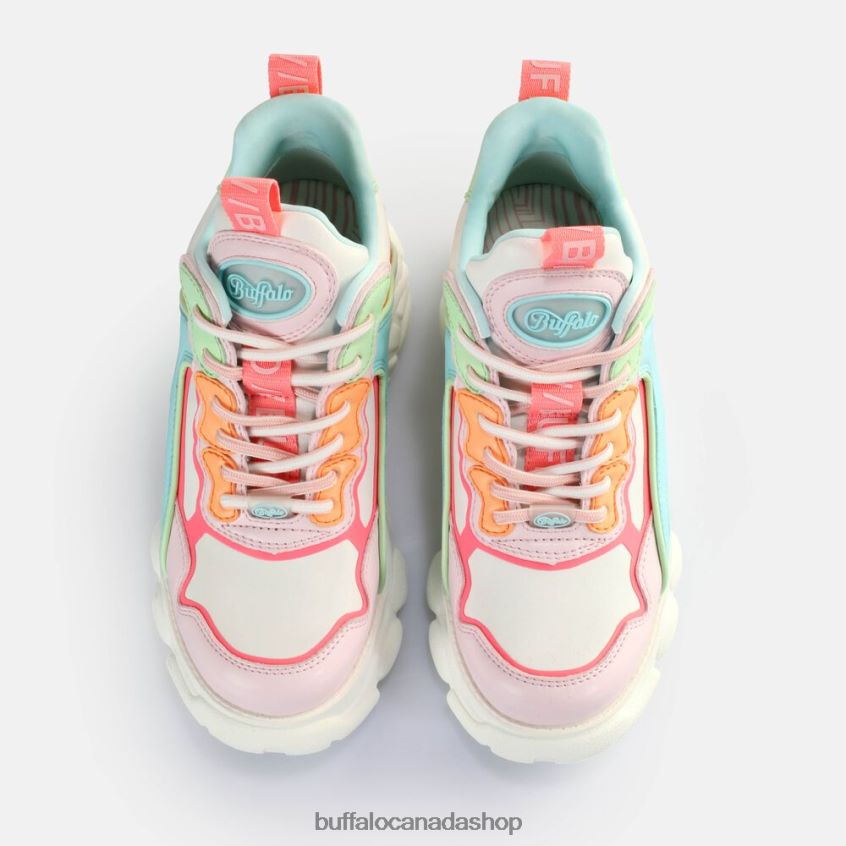 CLD Chai Sneakers Low vegan Neon Multicolour Buffalo ZL64TZ69 |Sneakers