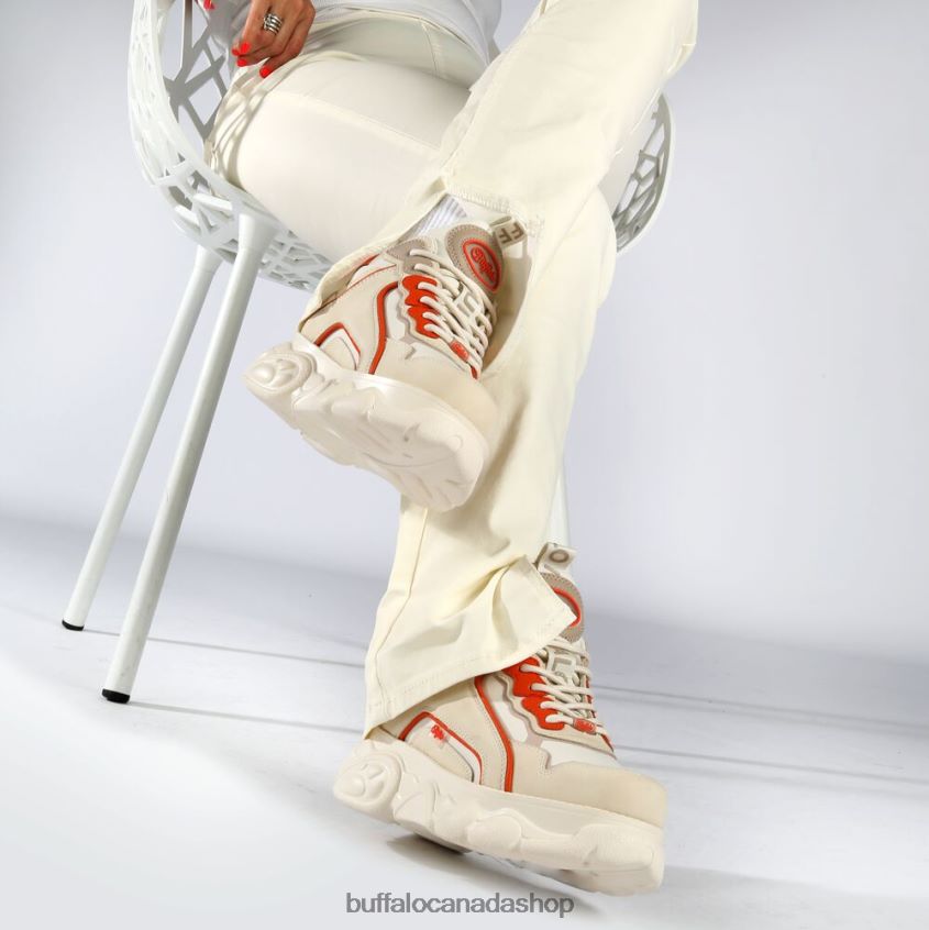 CLD Chai trainer Low vegan Cream/Orange Buffalo ZL64TZ76 |Sneakers