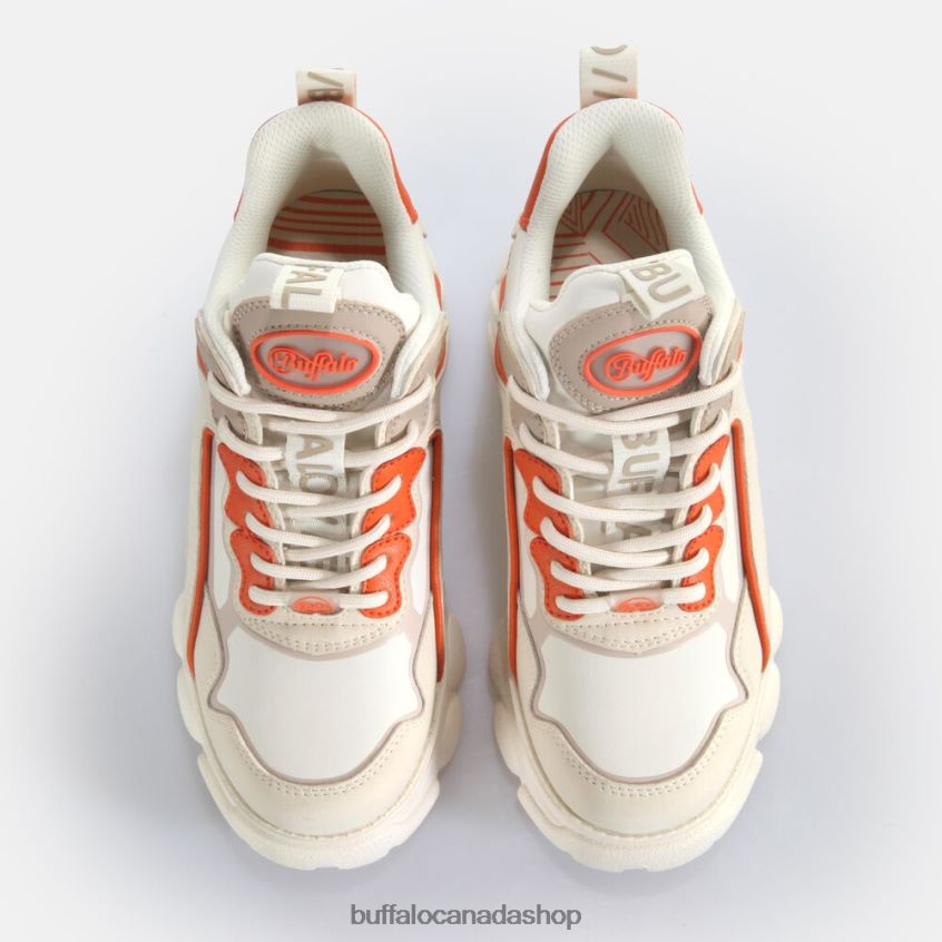 CLD Chai trainer Low vegan Cream/Orange Buffalo ZL64TZ76 |Sneakers