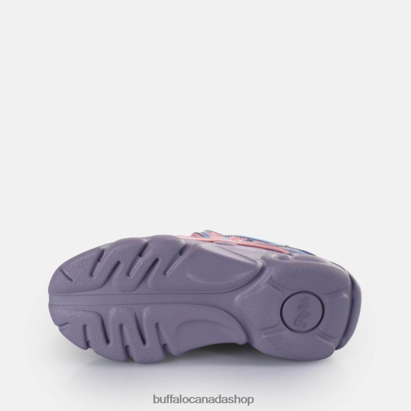 CLD Corin Graffiti Sneakers Low vegan Purple Love Buffalo ZL64TZ139 |Sneakers