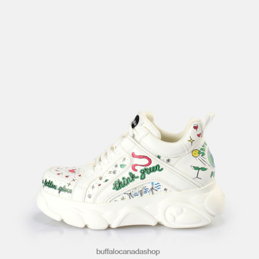 CLD Corin Sneaker vegan Graffiti Buffalo ZL64TZ208 |Sneakers