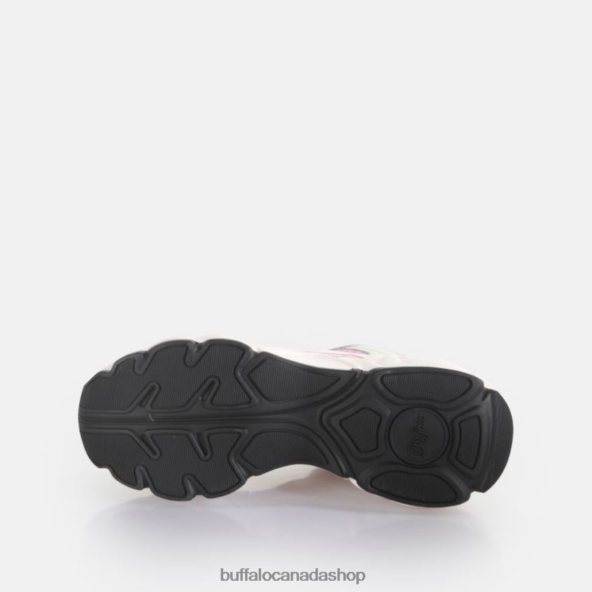 CLD Run JOG trainers low vegan Silver/Pink Buffalo ZL64TZ239 |Sneakers