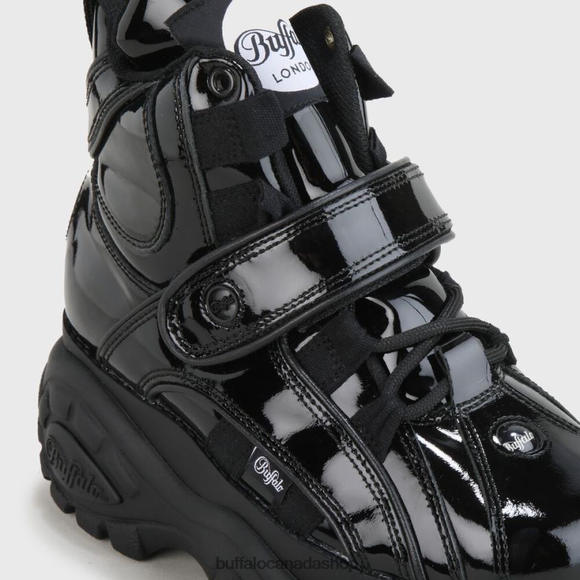 Classic High cuir Noir Buffalo ZL64TZ120 |Sneakers