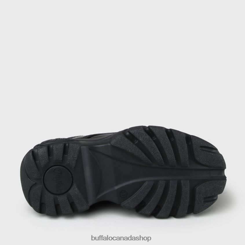 Classic Low Sneaker Patent Leather Black Buffalo ZL64TZ425 |Sneakers