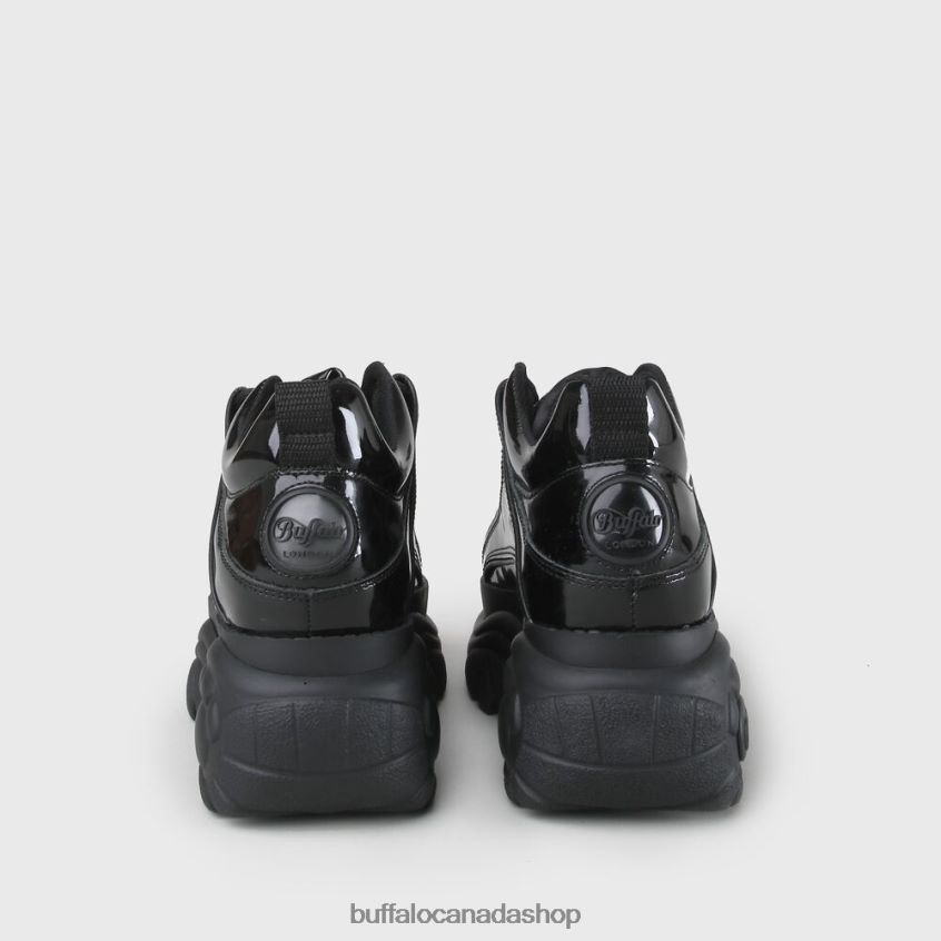 Classic Low Sneaker patent leather Black Buffalo ZL64TZ496 |Sneakers