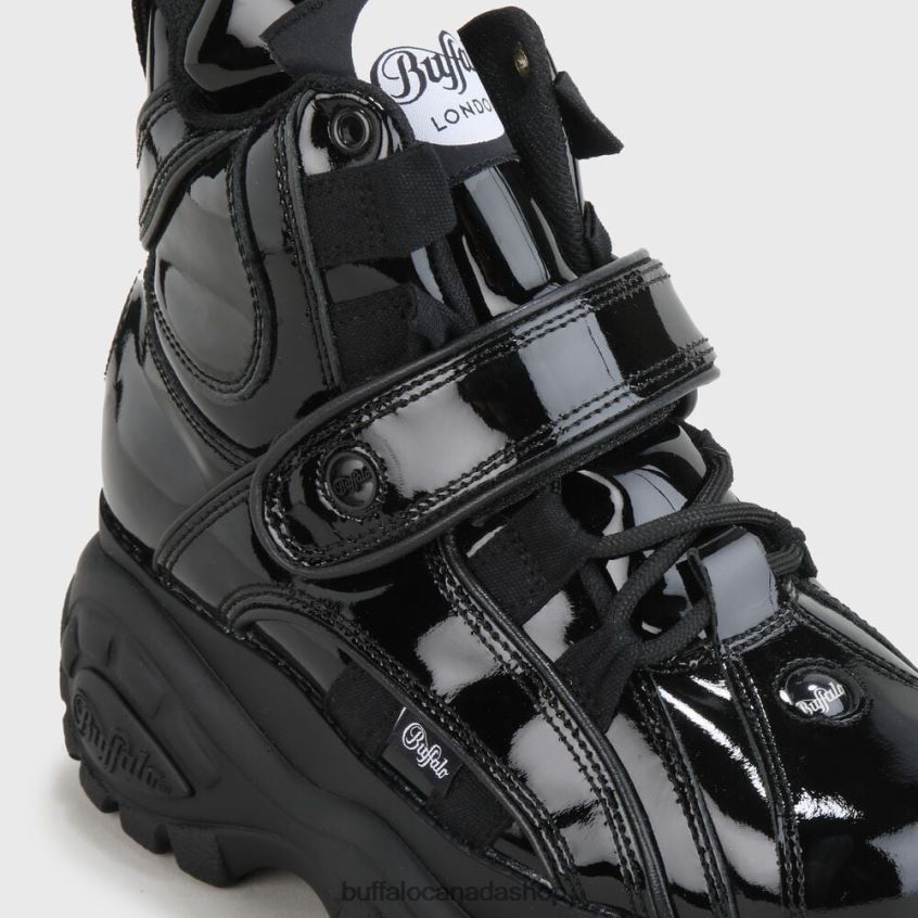 Classic Sneaker High patent leather Black Buffalo ZL64TZ556 |Sneakers