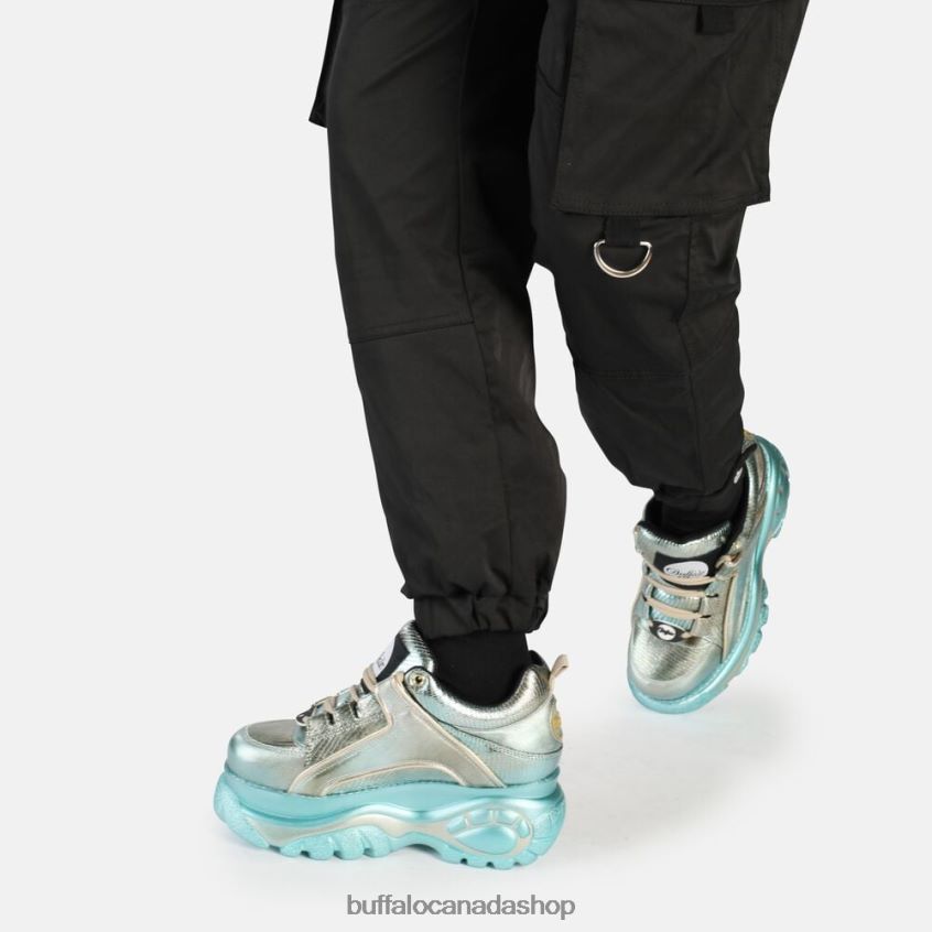 Classic Sneaker Low Green Lizard Buffalo ZL64TZ840 |Sneakers