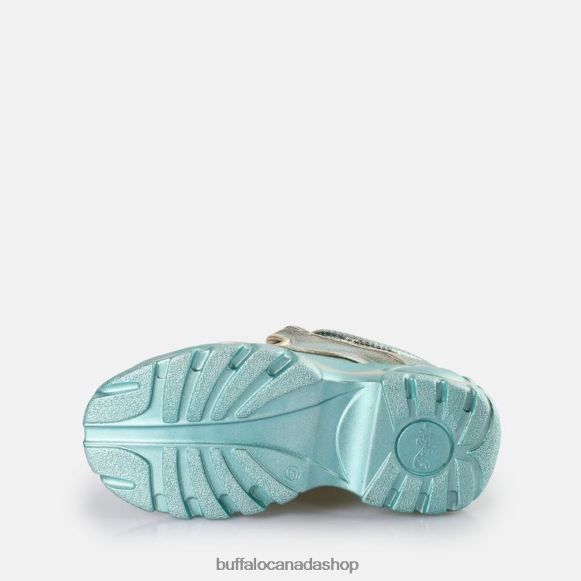 Classic Sneaker Low Green Lizard Buffalo ZL64TZ840 |Sneakers