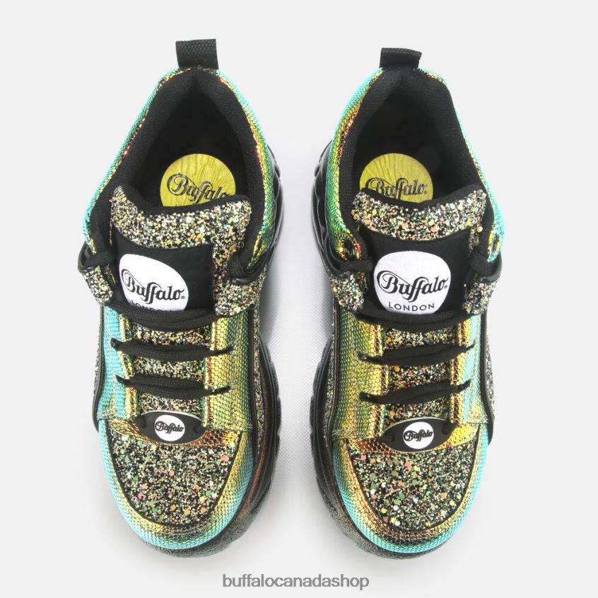 Classic Sneaker Low leather Gold Buffalo ZL64TZ888 |Sneakers