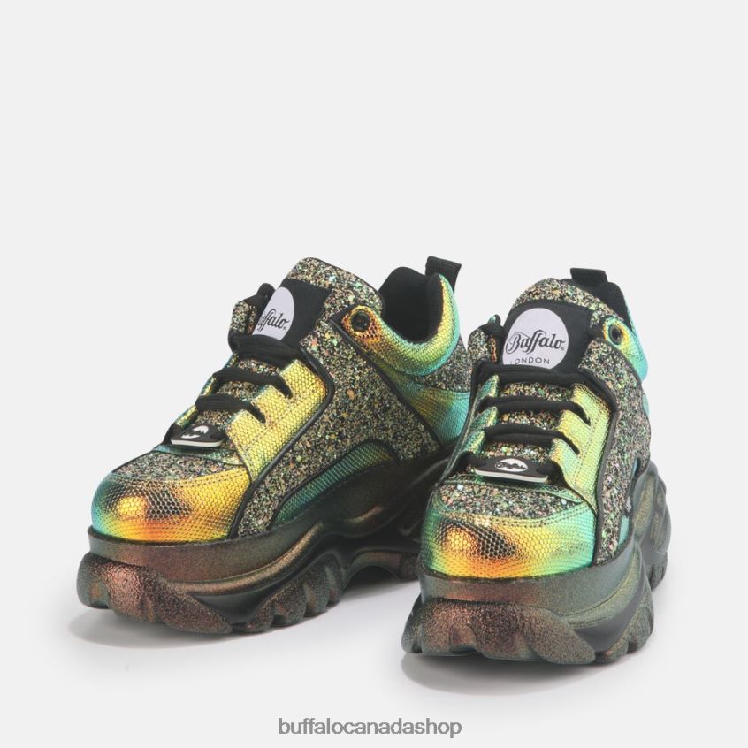 Classic Sneaker Low leather Gold Buffalo ZL64TZ888 |Sneakers