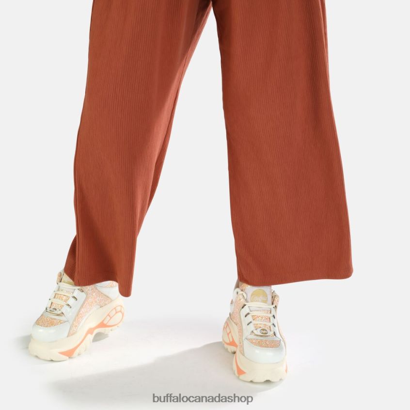 Classic Sneaker Low leather White/Orange Buffalo ZL64TZ800 |Sneakers