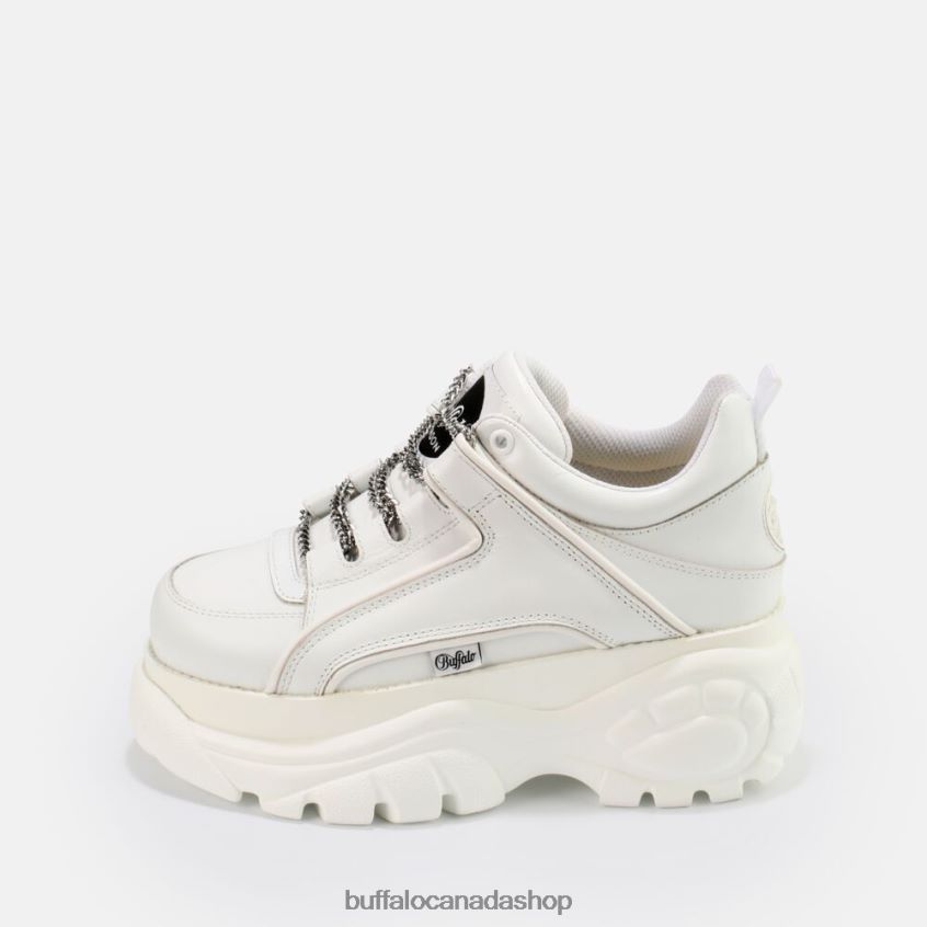 Classic Sneaker Low leather White/Silver Buffalo ZL64TZ773 |Sneakers