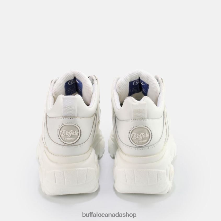 Classic Sneaker Low leather White/Silver Buffalo ZL64TZ773 |Sneakers