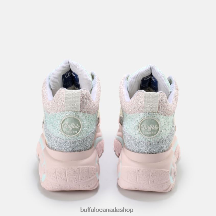 Classic Sneaker Low vegan glitter Multipastel Buffalo ZL64TZ725 |Sneakers