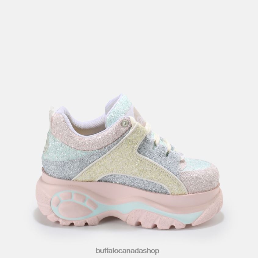 Classic Sneaker Low vegan glitter Multipastel Buffalo ZL64TZ725 |Sneakers