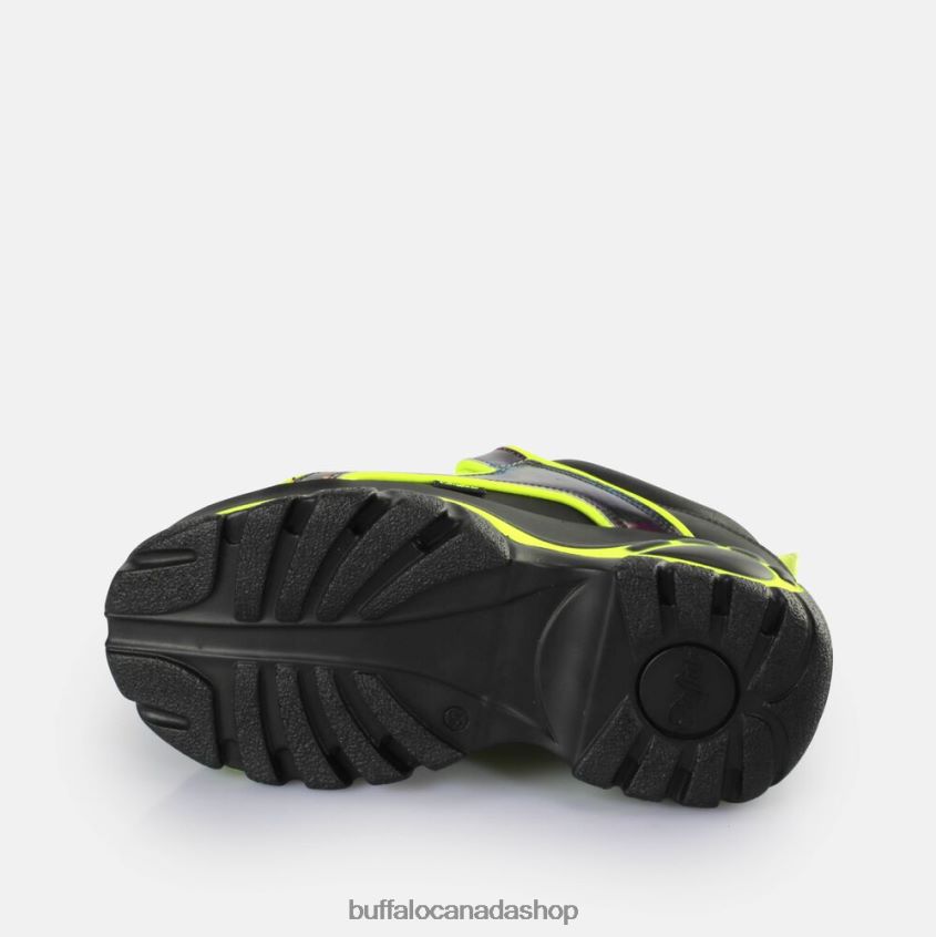 Classic Sneakers Low Black/Rainbow Snake Buffalo ZL64TZ829 |Sneakers