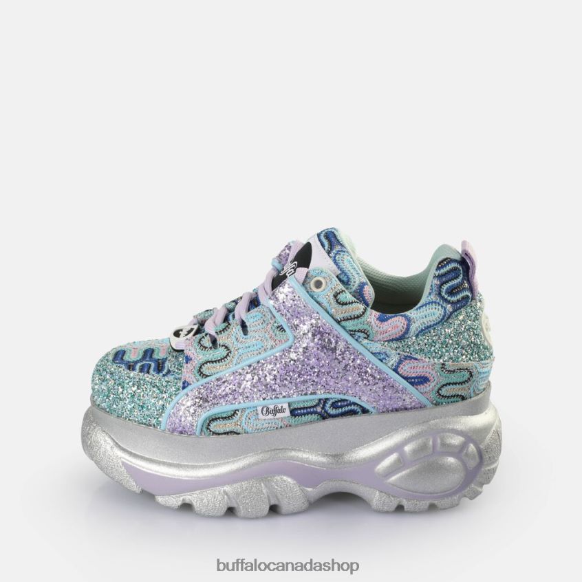 Classic Sneakers Low Neon Aqua Buffalo ZL64TZ119 |Sneakers