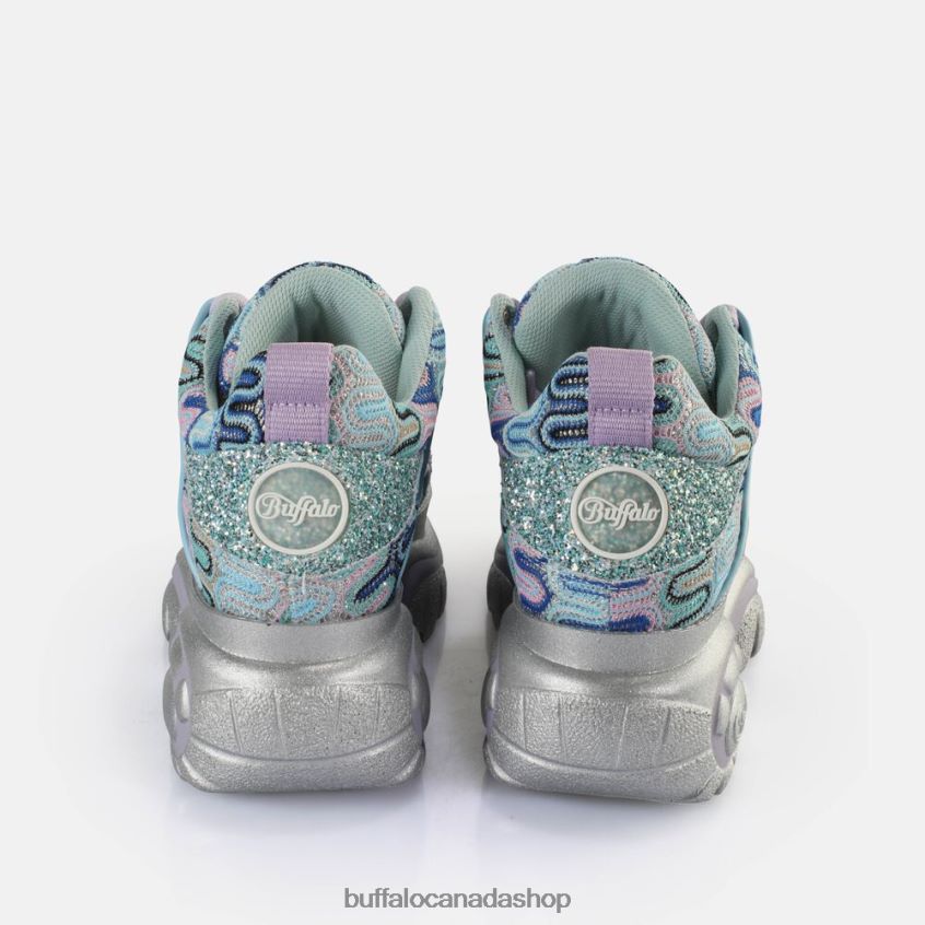 Classic Sneakers Low Neon Aqua Buffalo ZL64TZ119 |Sneakers