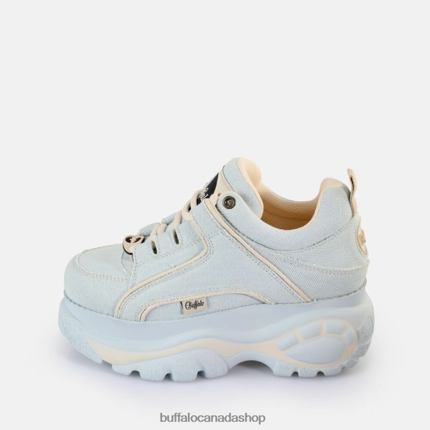 Classic Sneakers Low vegan Pale Blue Denim Buffalo ZL64TZ593 |Sneakers