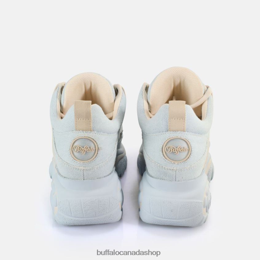 Classic Sneakers Low vegan Pale Blue Denim Buffalo ZL64TZ593 |Sneakers