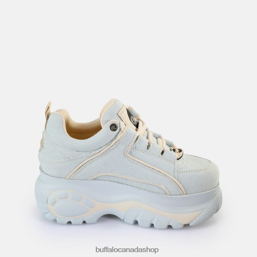 Classic Sneakers Low vegan Pale Blue Denim Buffalo ZL64TZ593 |Sneakers