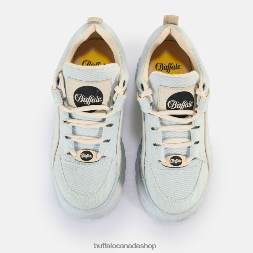 Classic Sneakers Low vegan Pale Blue Denim Buffalo ZL64TZ593 |Sneakers