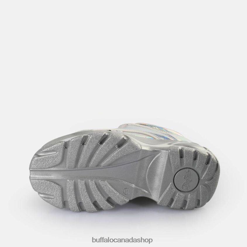 Classic Sneakers Low vegan Silver Holo Buffalo ZL64TZ260 |Sneakers