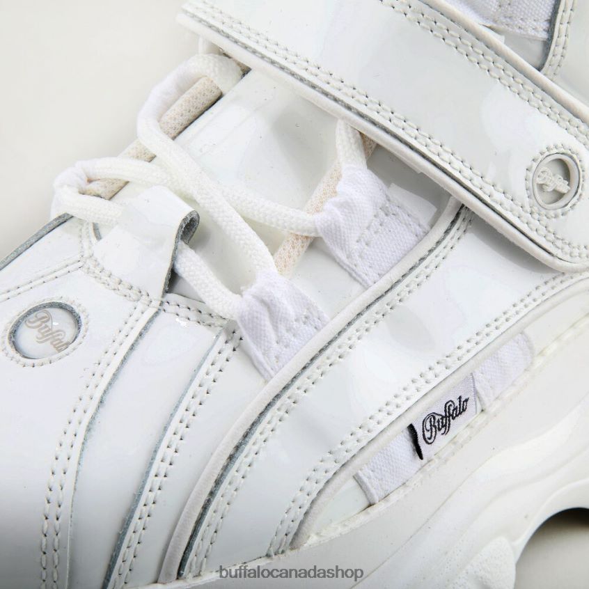 Classic high patent Blanc Buffalo ZL64TZ679 |Sneakers