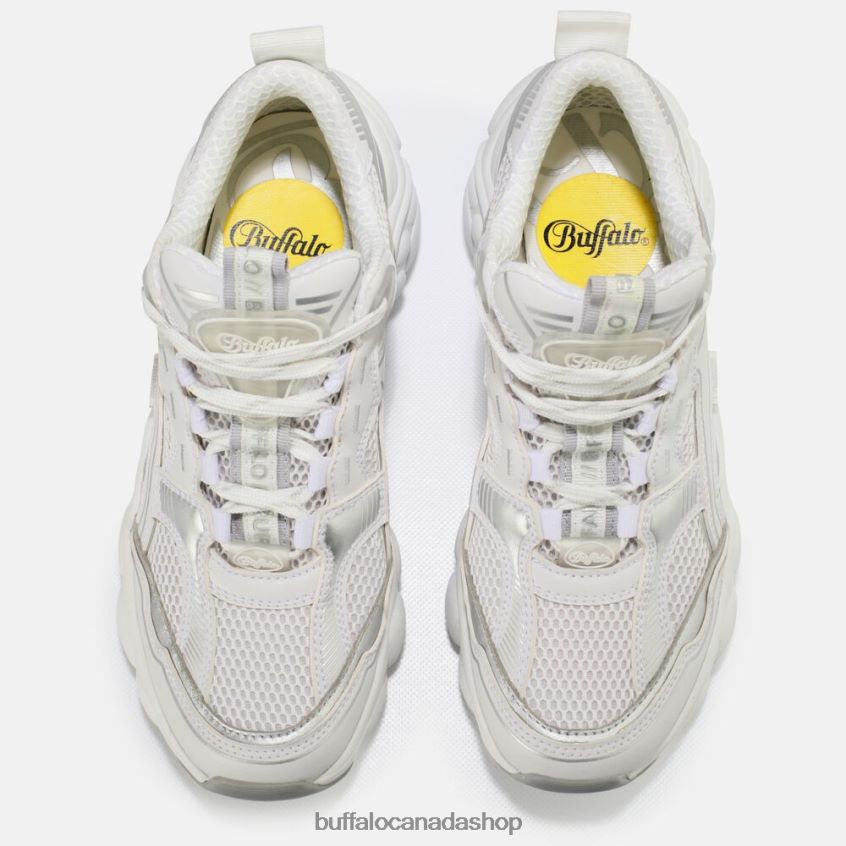 Cld Run Jog Sneaker vegan White With Silver Buffalo ZL64TZ236 |Sneakers