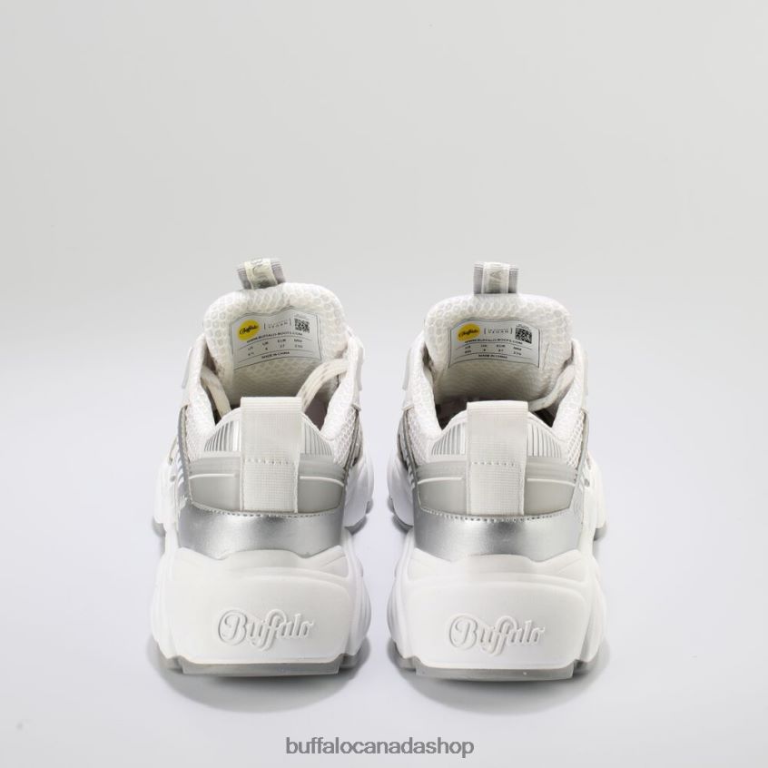 Cld Run Jog Sneaker vegan White With Silver Buffalo ZL64TZ236 |Sneakers