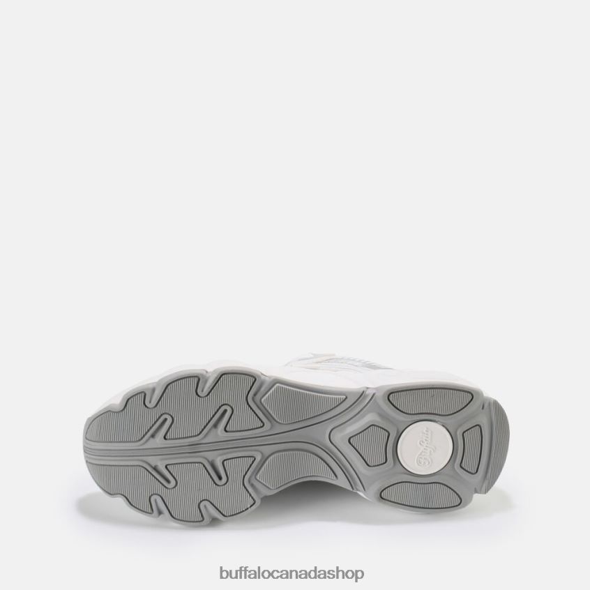 Cld Run Jog Sneaker vegan White With Silver Buffalo ZL64TZ236 |Sneakers