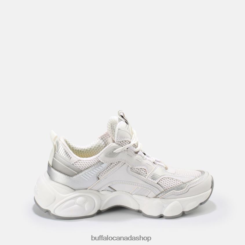 Cld Run Jog Sneaker vegan White With Silver Buffalo ZL64TZ236 |Sneakers