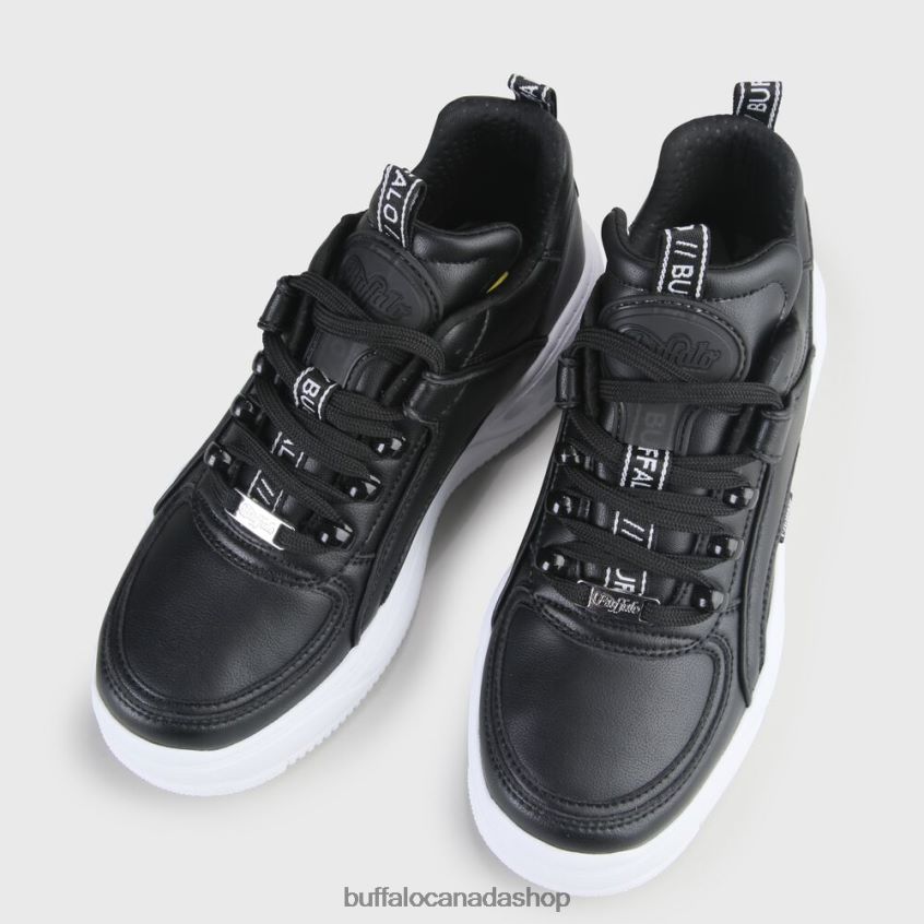 Flat SMPL Sneaker Black Buffalo ZL64TZ768 |Sneakers
