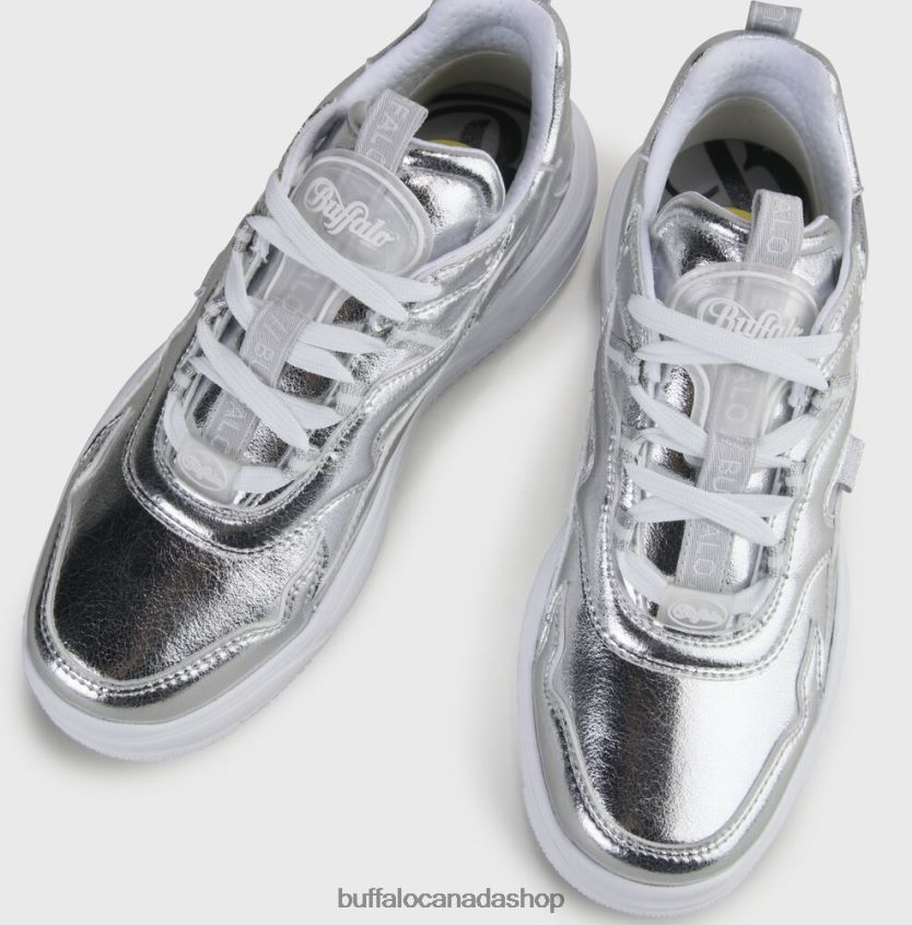Flat XTR Sneaker Silver Buffalo ZL64TZ868 |Sneakers