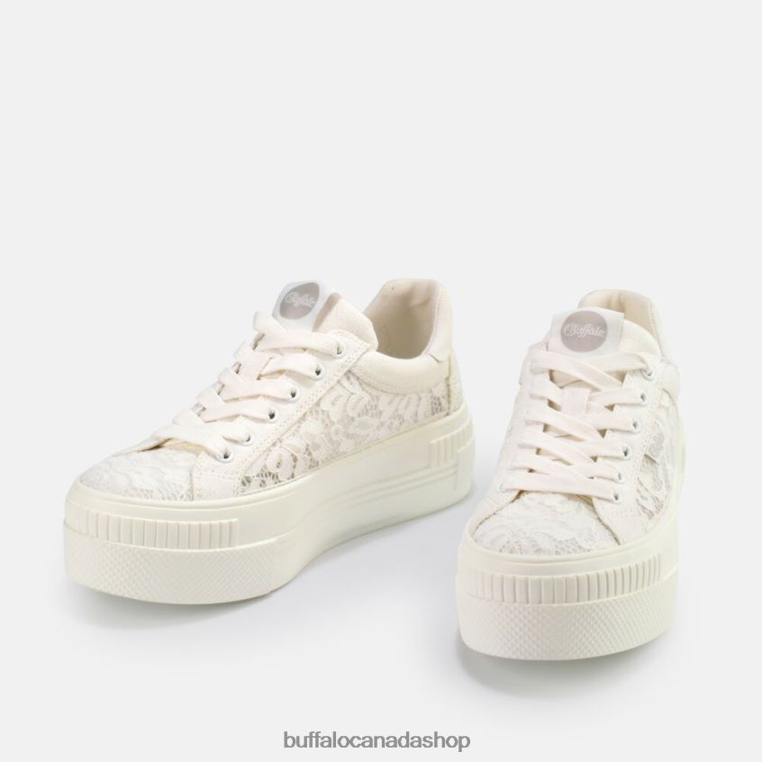 Paired Bloom sneaker vegan White Buffalo ZL64TZ20 |Sneakers
